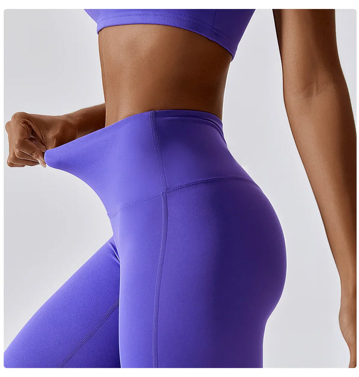 Mirla | Andningsbara Push-Up Yoga Leggings med Peach Lift-Eva Jonsson