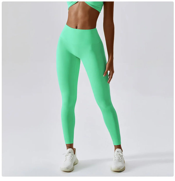 Mirla | Andningsbara Push-Up Yoga Leggings med Peach Lift-Eva Jonsson