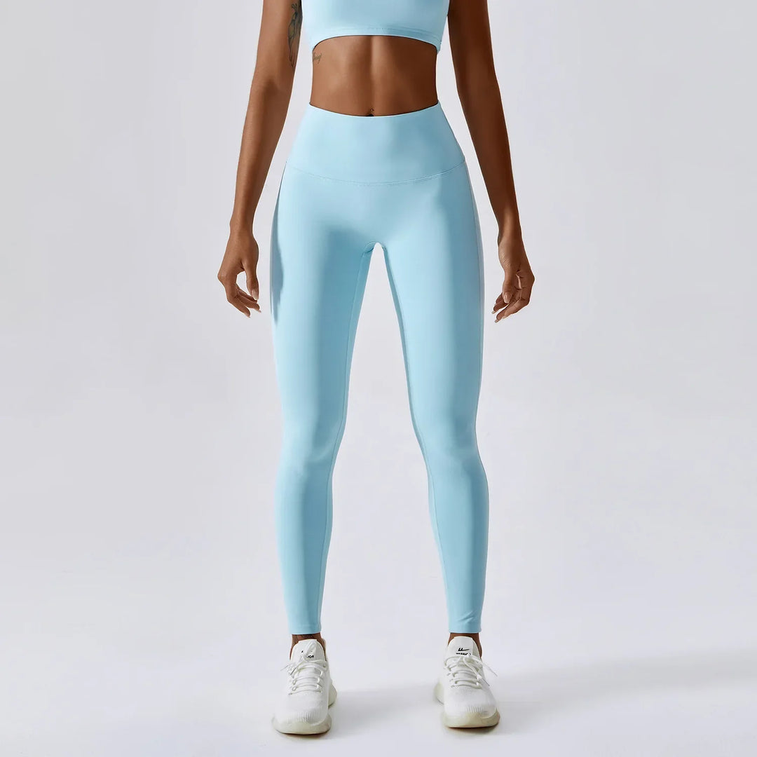 Mirla | Andningsbara Push-Up Yoga Leggings med Peach Lift-Eva Jonsson
