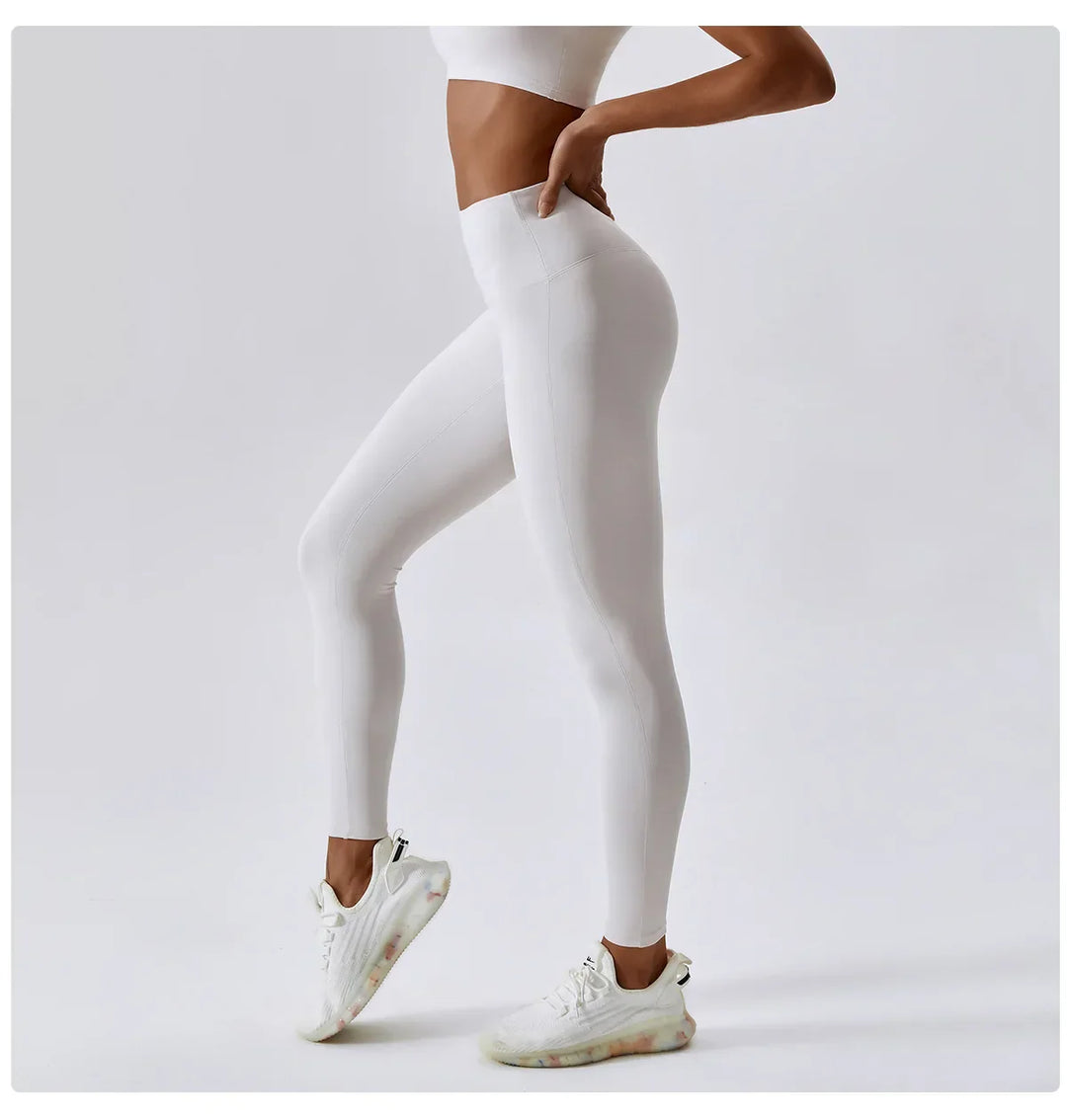 Mirla | Andningsbara Push-Up Yoga Leggings med Peach Lift-Eva Jonsson