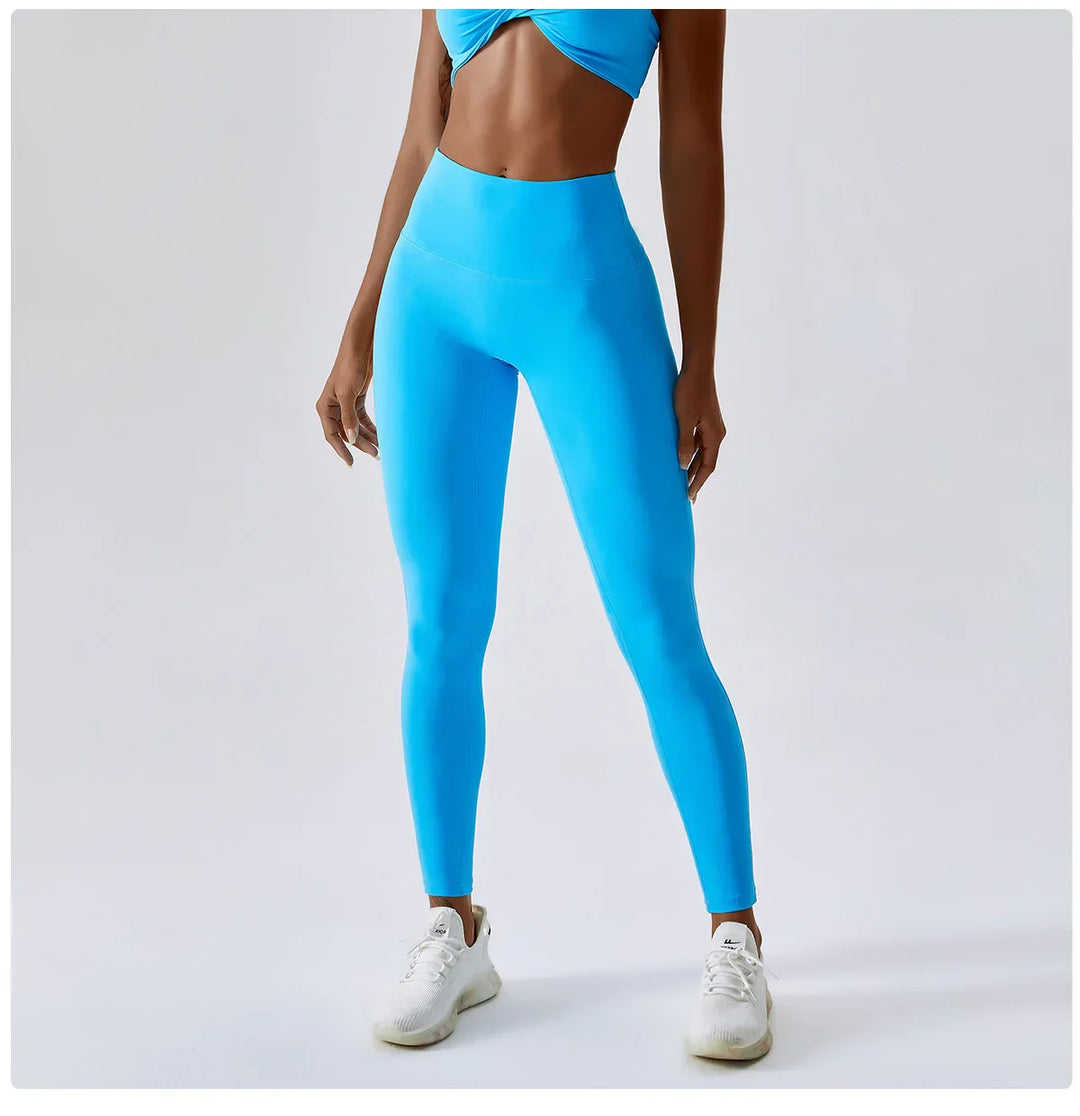 Mirla | Andningsbara Push-Up Yoga Leggings med Peach Lift-Eva Jonsson