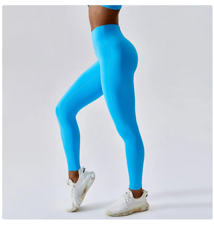 Mirla | Andningsbara Push-Up Yoga Leggings med Peach Lift-Eva Jonsson