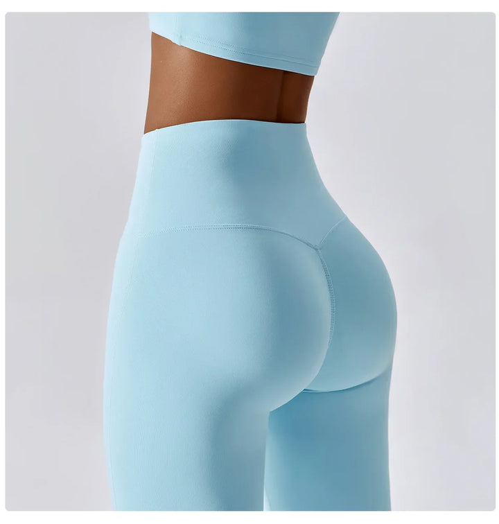Mirla | Andningsbara Push-Up Yoga Leggings med Peach Lift-Eva Jonsson