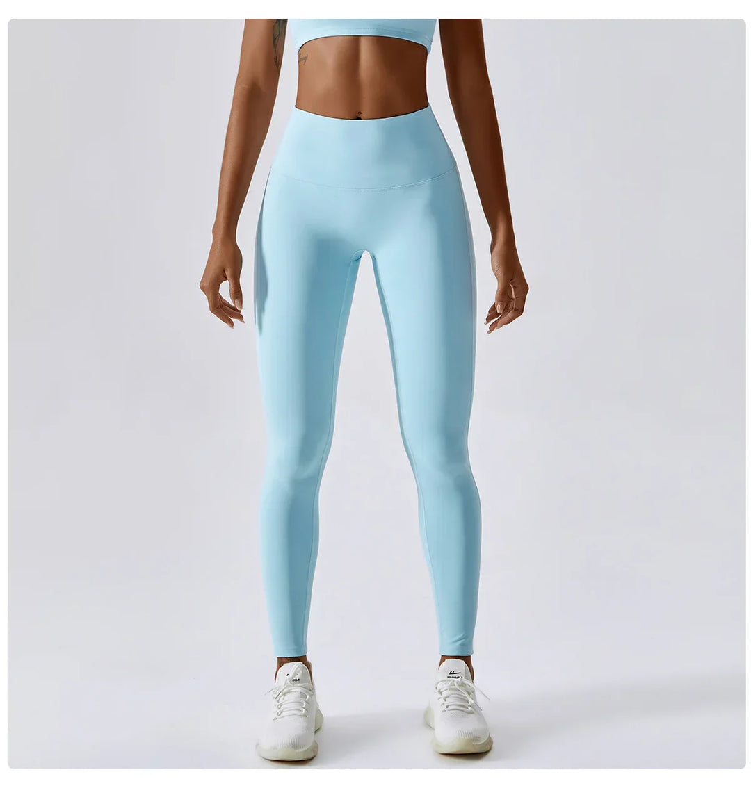 Mirla | Andningsbara Push-Up Yoga Leggings med Peach Lift-Eva Jonsson
