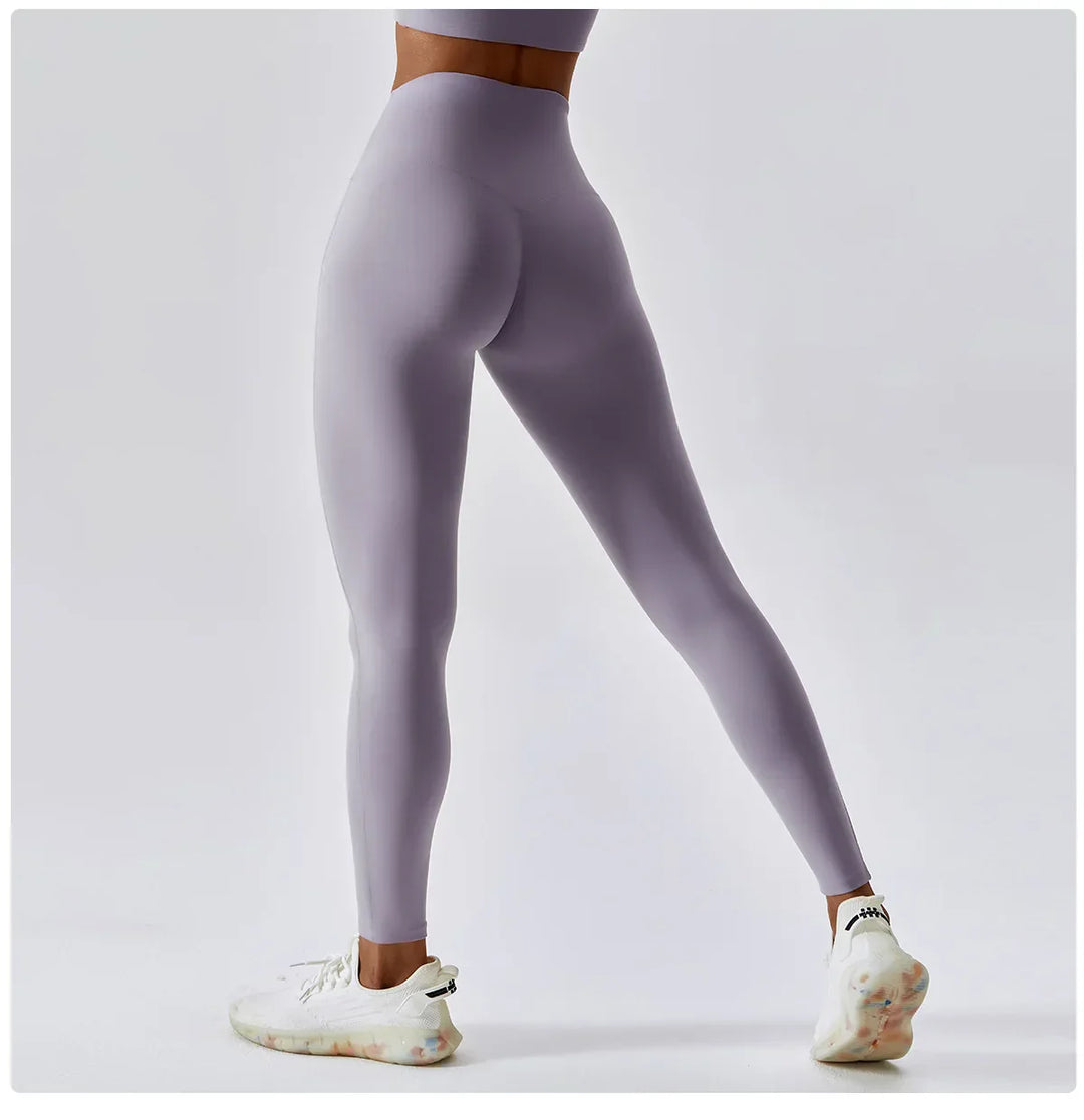 Mirla | Andningsbara Push-Up Yoga Leggings med Peach Lift-Eva Jonsson