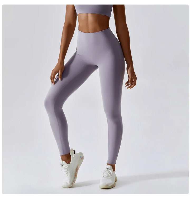 Mirla | Andningsbara Push-Up Yoga Leggings med Peach Lift-Eva Jonsson