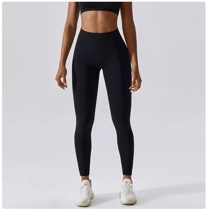 Mirla | Andningsbara Push-Up Yoga Leggings med Peach Lift-Eva Jonsson