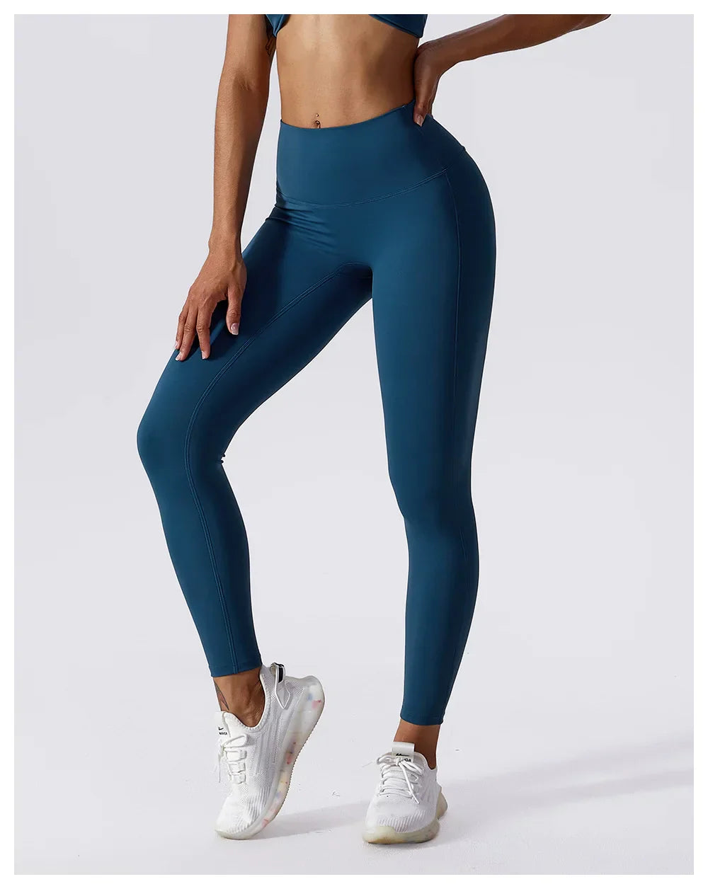Mirla | Andningsbara Push-Up Yoga Leggings med Peach Lift-Eva Jonsson