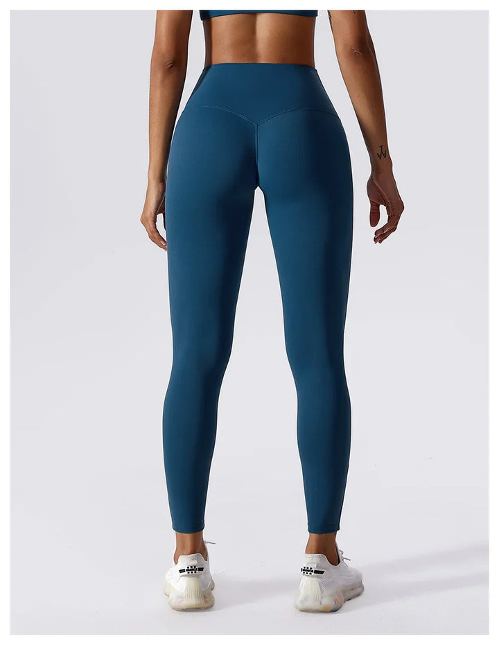Mirla | Andningsbara Push-Up Yoga Leggings med Peach Lift-Eva Jonsson