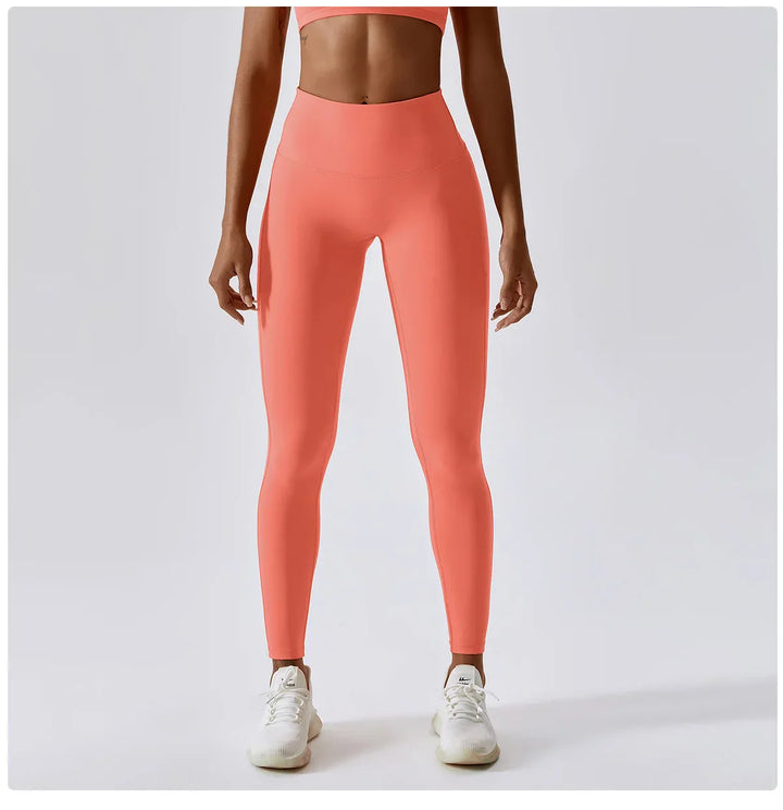 Mirla | Andningsbara Push-Up Yoga Leggings med Peach Lift-Eva Jonsson