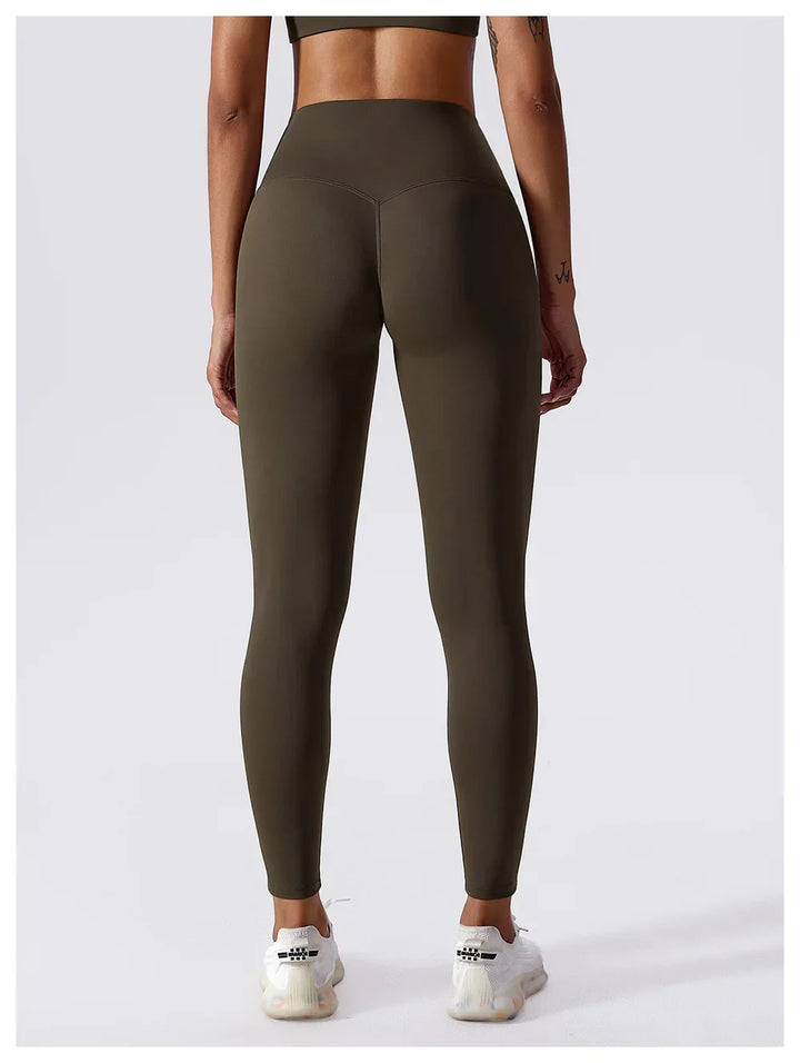 Mirla | Andningsbara Push-Up Yoga Leggings med Peach Lift-Eva Jonsson
