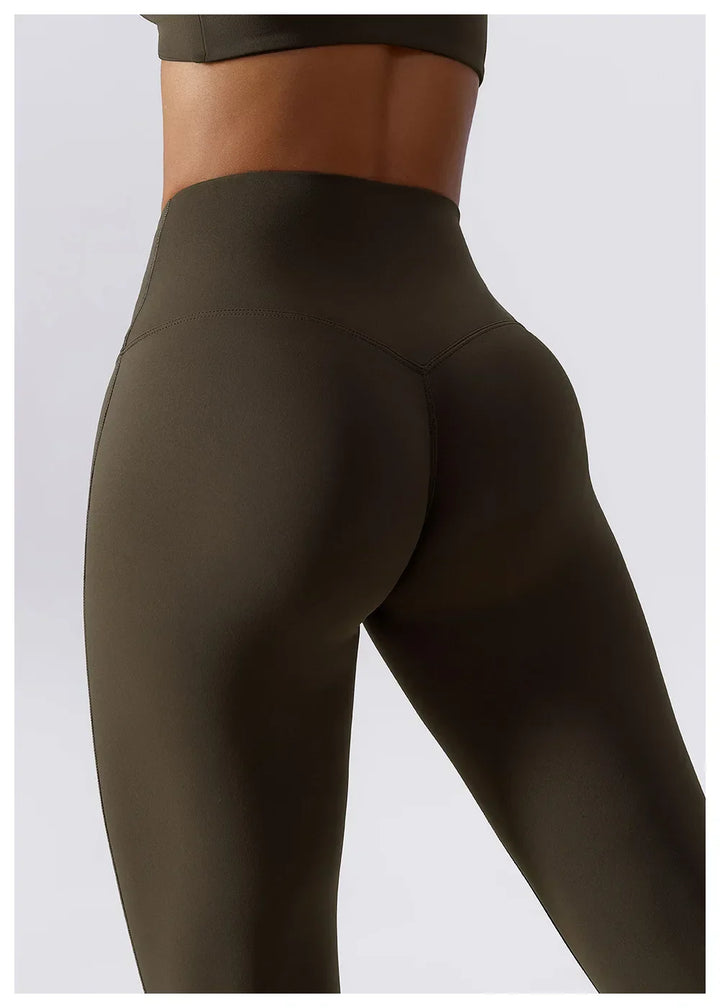 Mirla | Andningsbara Push-Up Yoga Leggings med Peach Lift-Eva Jonsson