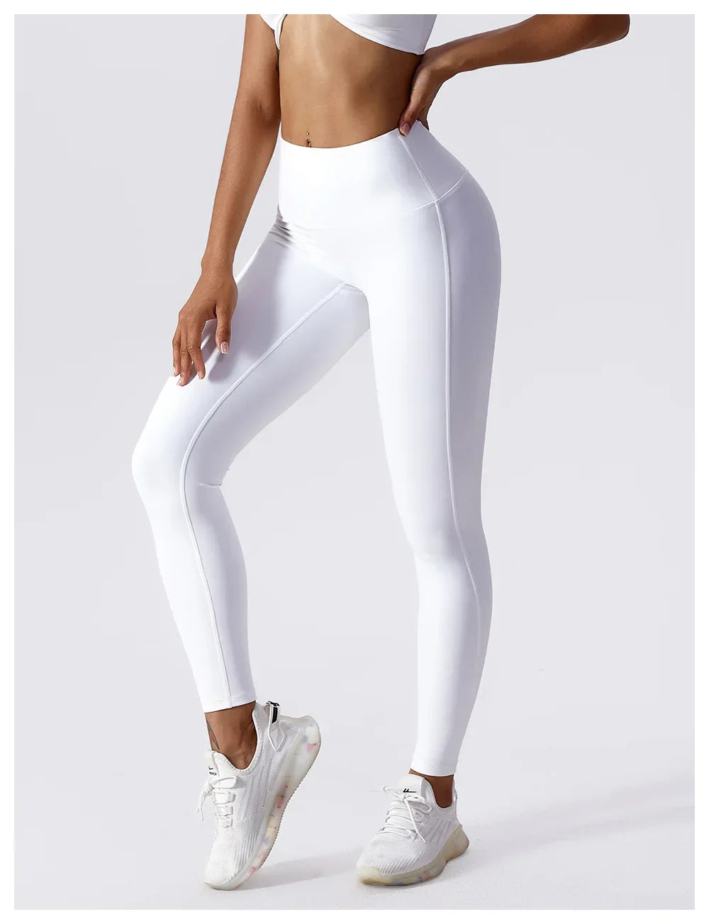 Mirla | Andningsbara Push-Up Yoga Leggings med Peach Lift-Eva Jonsson