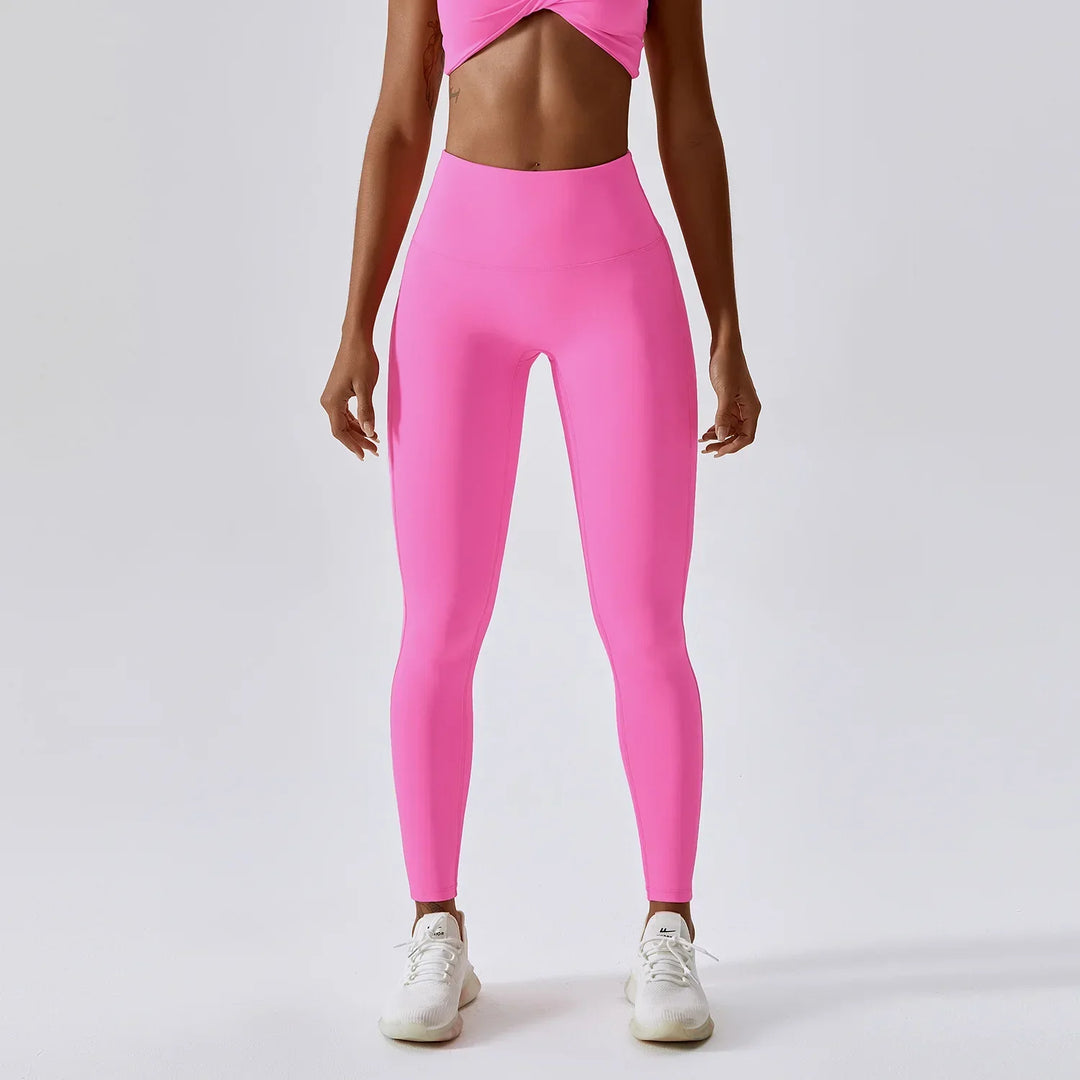 Mirla | Andningsbara Push-Up Yoga Leggings med Peach Lift-Eva Jonsson