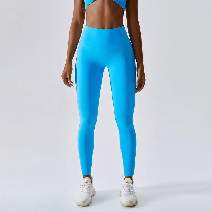 Mirla | Andningsbara Push-Up Yoga Leggings med Peach Lift-Eva Jonsson