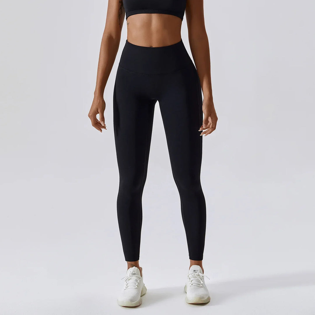 Mirla | Andningsbara Push-Up Yoga Leggings med Peach Lift-Eva Jonsson