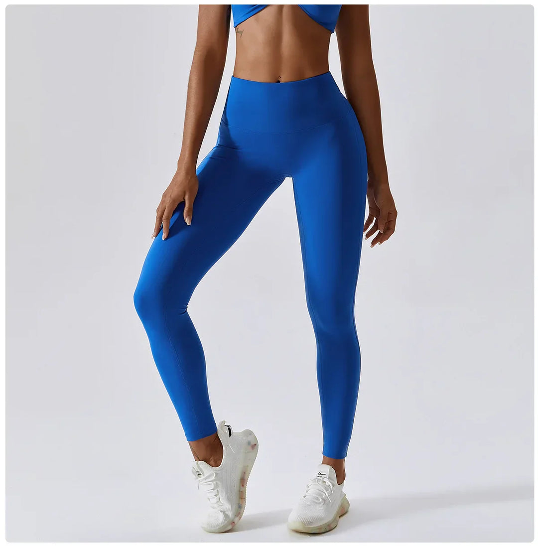 Mirla | Andningsbara Push-Up Yoga Leggings med Peach Lift-Eva Jonsson
