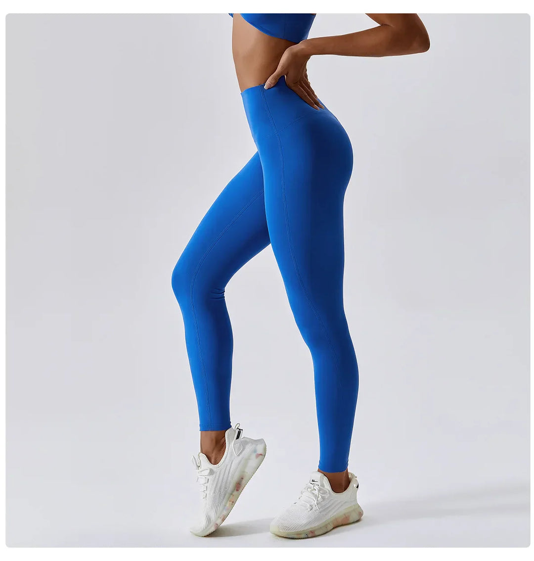 Mirla | Andningsbara Push-Up Yoga Leggings med Peach Lift-Eva Jonsson