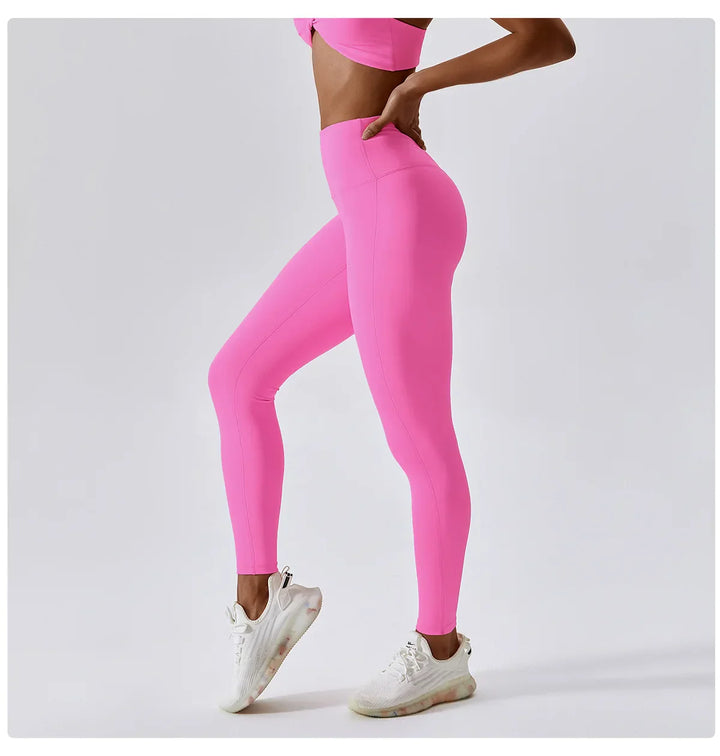 Mirla | Andningsbara Push-Up Yoga Leggings med Peach Lift-Eva Jonsson