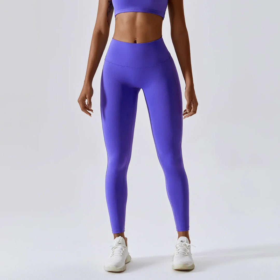 Mirla | Andningsbara Push-Up Yoga Leggings med Peach Lift-Eva Jonsson