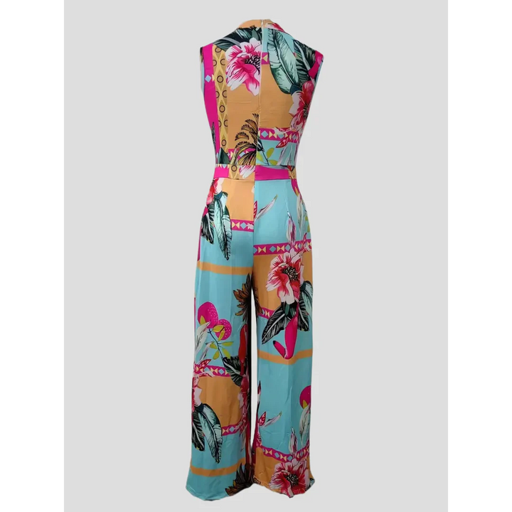 Mirla | Ärmlös Jumpsuit - Boho - Blomtryck Vida Ben-Eva Jonsson
