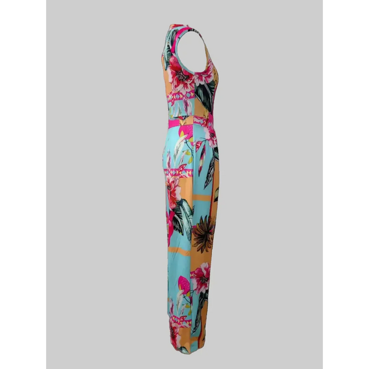 Mirla | Ärmlös Jumpsuit - Boho - Blomtryck Vida Ben-Eva Jonsson