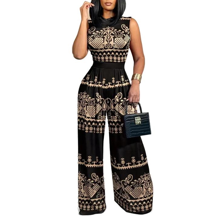 Mirla | Ärmlös Jumpsuit - Boho - Blomtryck Vida Ben-Eva Jonsson