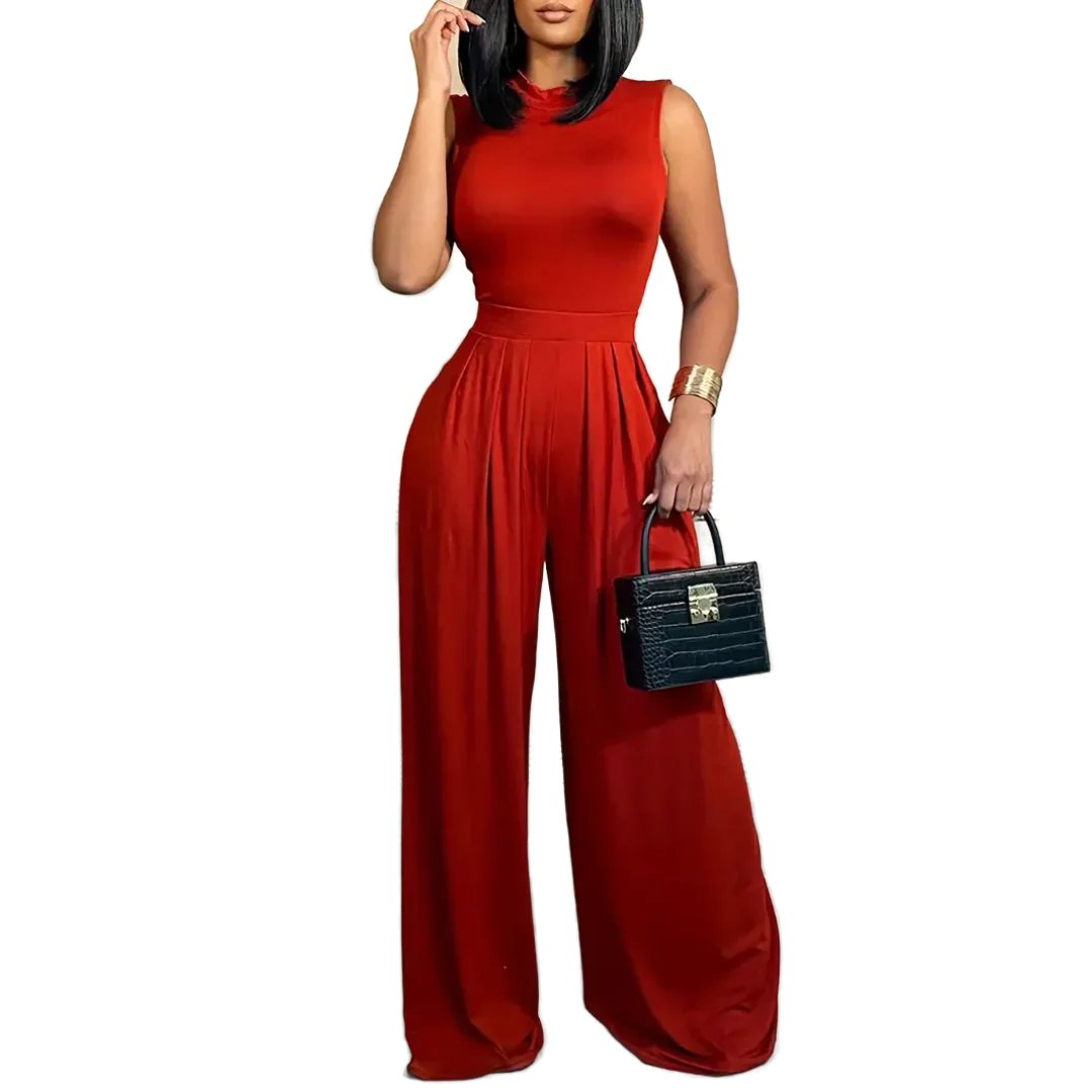 Mirla | Ärmlös Jumpsuit - Boho - Blomtryck Vida Ben-Eva Jonsson