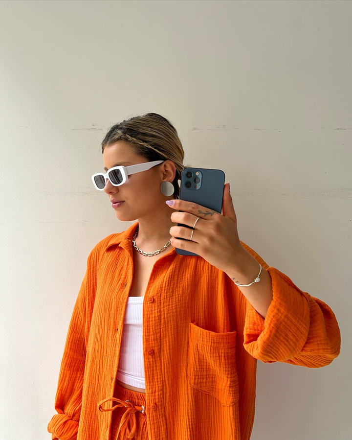Mirla | Avslappnad bomulls lounge set-Eva Jonsson