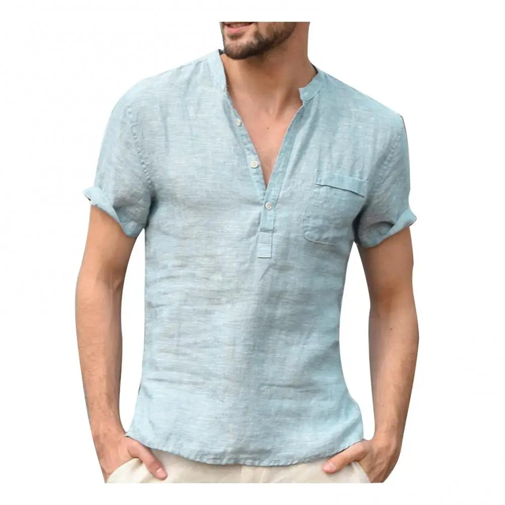Mirla | Avslappnad sommar-lin t-shirt-Eva Jonsson