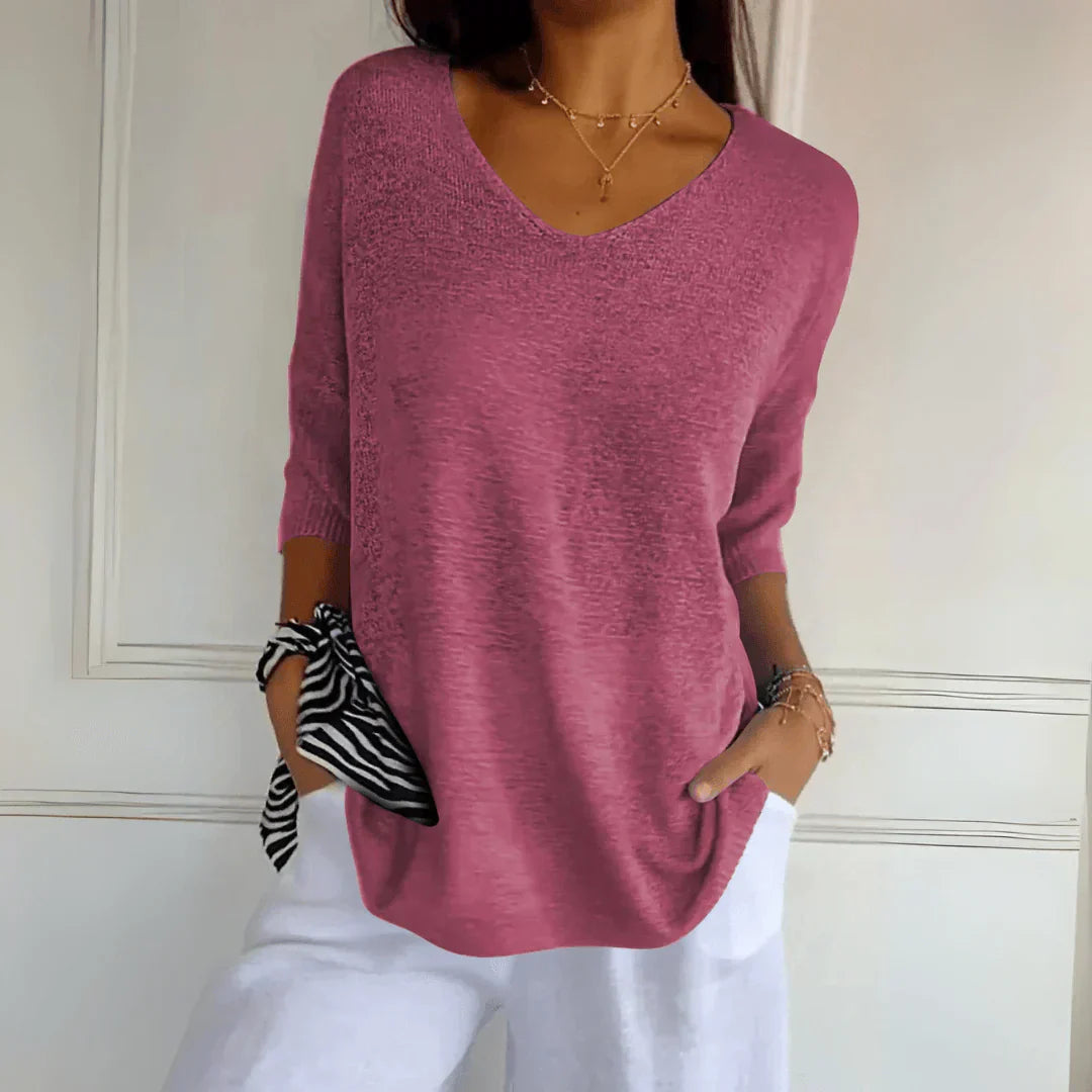 Mirla | Avslappnat Elegant Top-Eva Jonsson