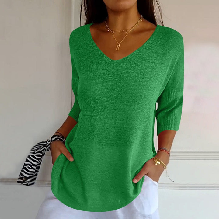 Mirla | Avslappnat Elegant Top-Eva Jonsson