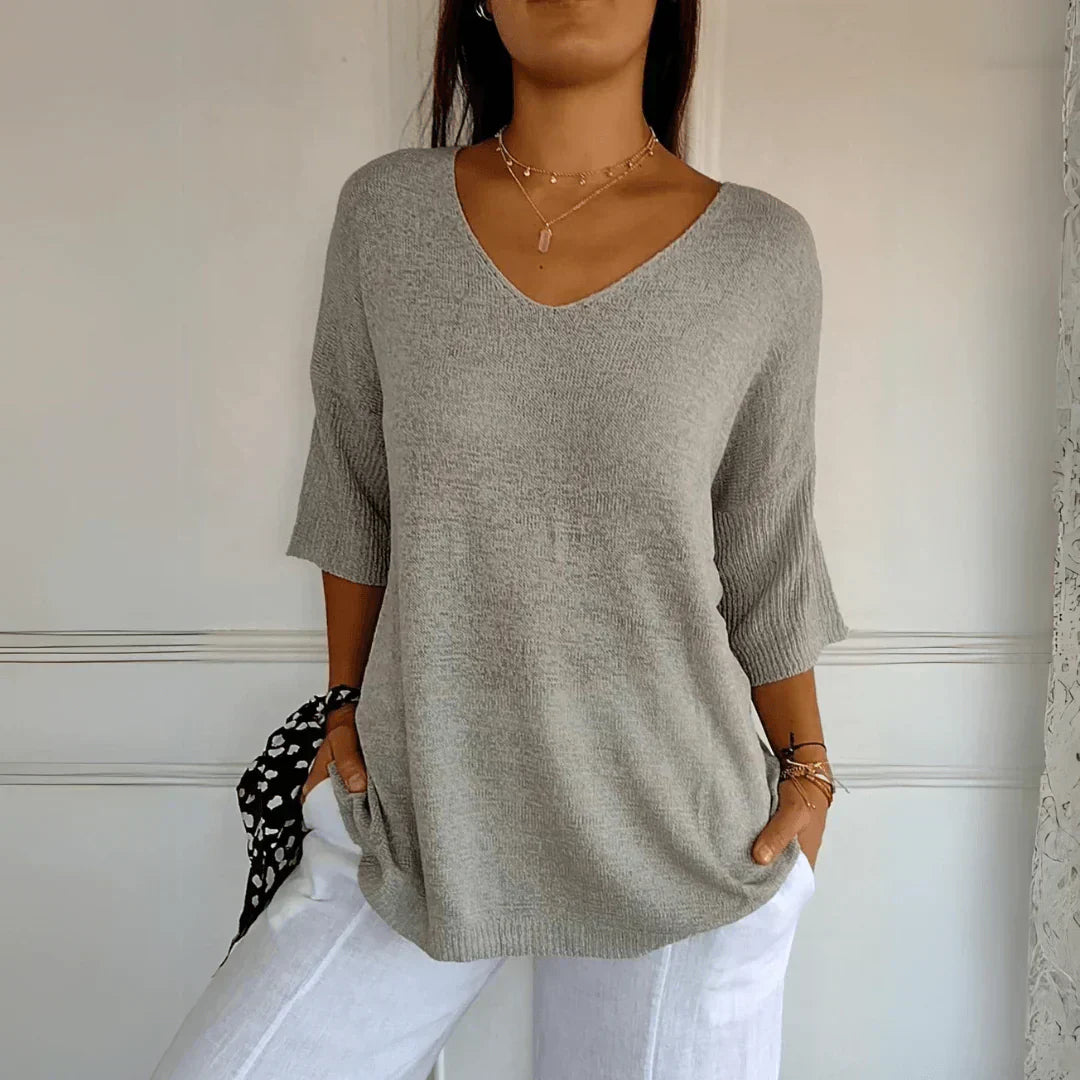 Mirla | Avslappnat Elegant Top-Eva Jonsson