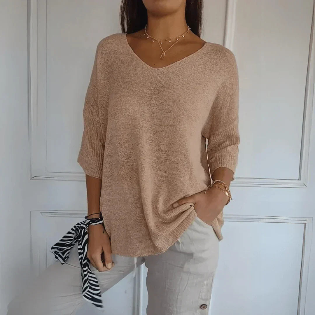Mirla | Avslappnat Elegant Top-Eva Jonsson