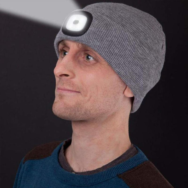 Mirla | Avtagbar LED Pannlampa Beanie Hatt-Eva Jonsson