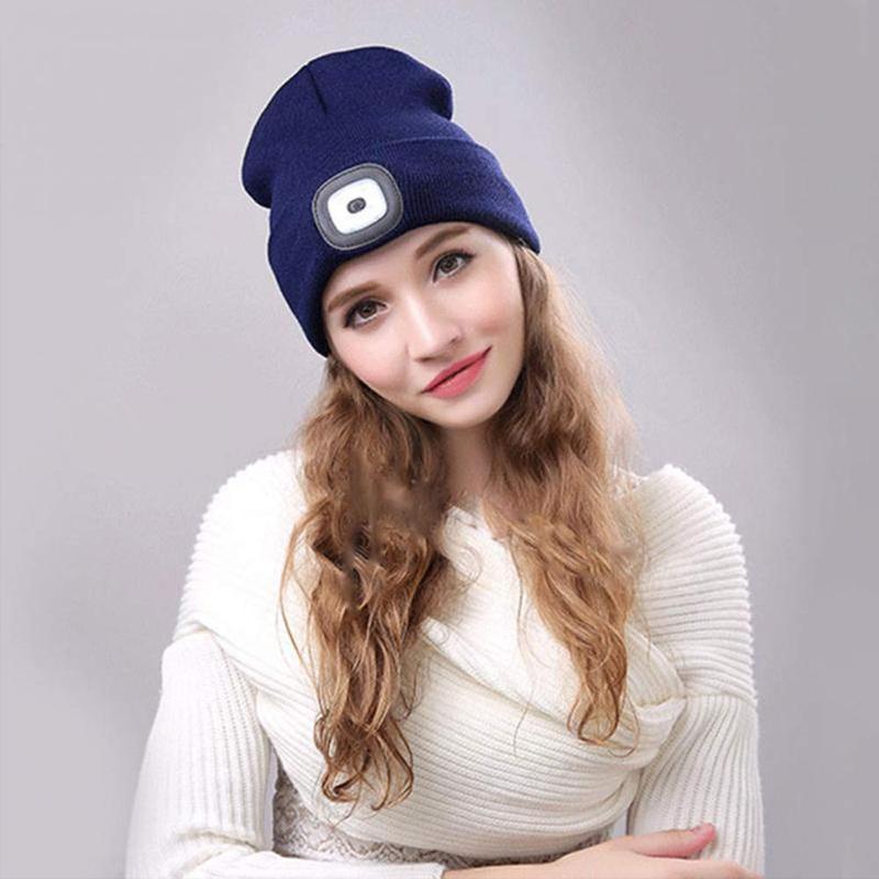 Mirla | Avtagbar LED Pannlampa Beanie Hatt-Eva Jonsson