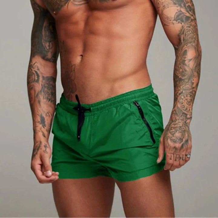 Mirla | Baddräkt Snabbt Torkande Badshorts med Modern Design-Eva Jonsson