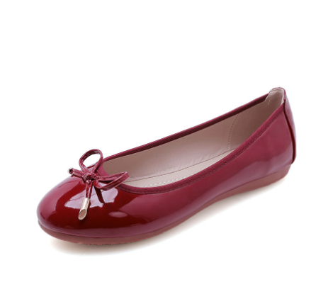 Mirla | Ballerinas med rosettdetalj-Eva Jonsson