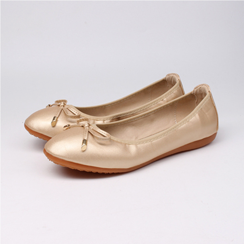 Mirla | Ballerinas med rosettdetalj-Eva Jonsson