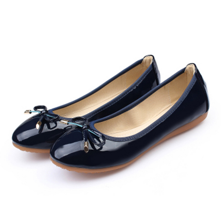 Mirla | Ballerinas med rosettdetalj-Eva Jonsson