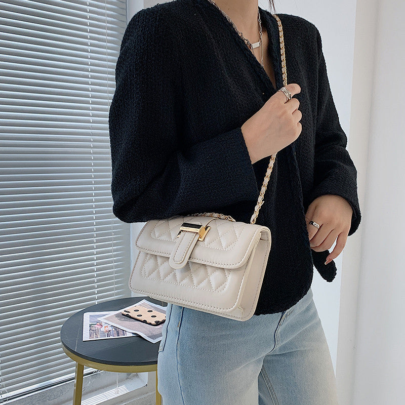 Mirla | Beige axelväska-Eva Jonsson