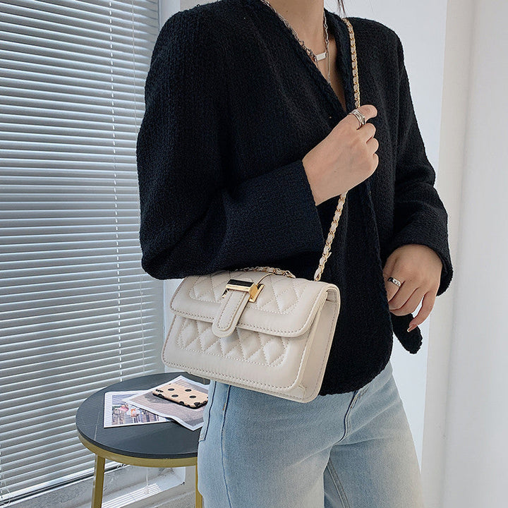 Mirla | Beige axelväska-Eva Jonsson