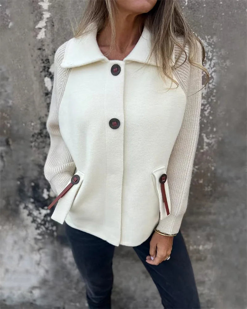 Mirla | Bekväm Lätt Damjacka för Höst och Vinter-Eva Jonsson