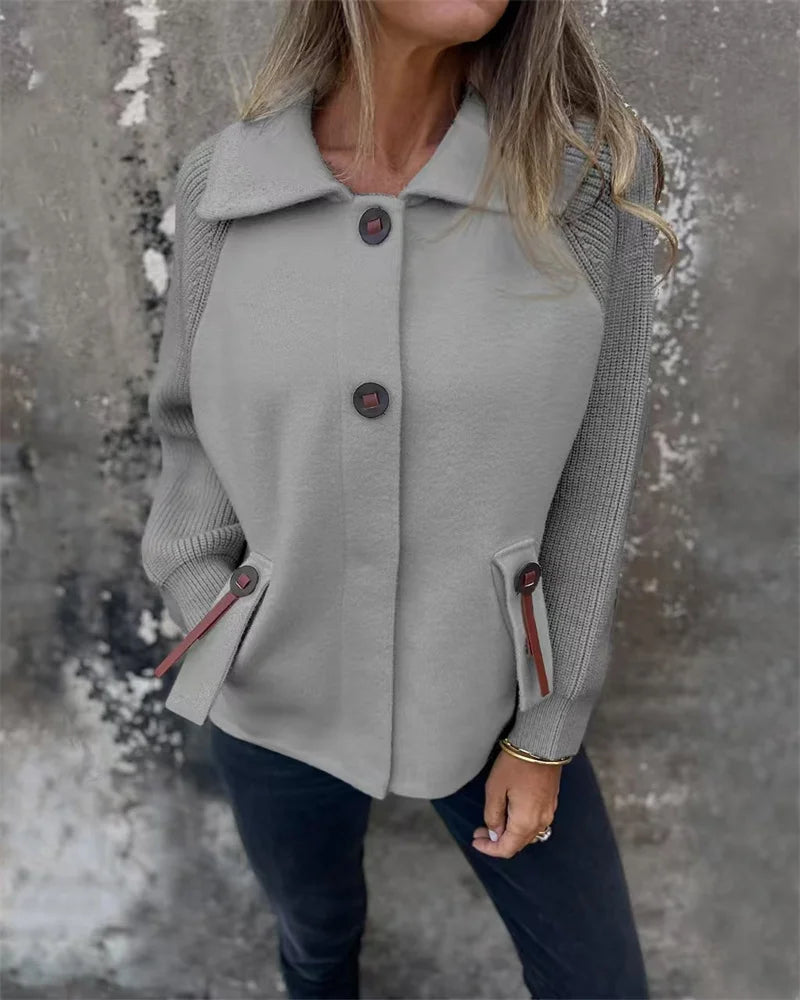 Mirla | Bekväm Lätt Damjacka för Höst och Vinter-Eva Jonsson