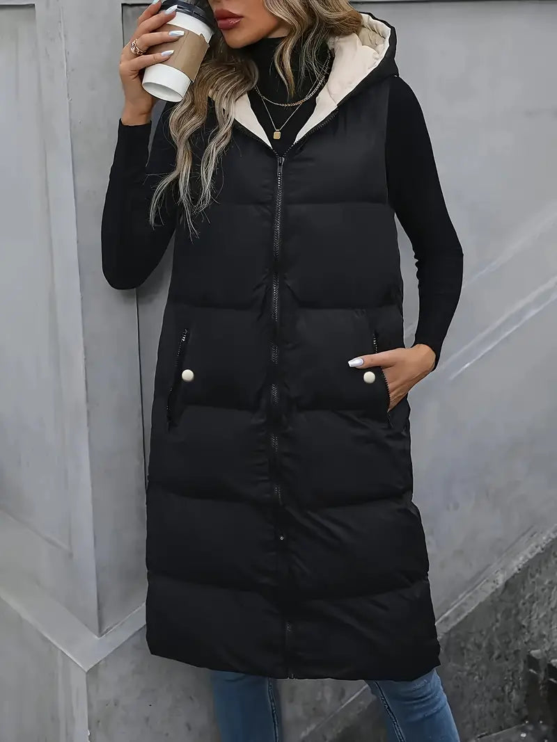 Mirla | Bekväm Zip Hoodie-Eva Jonsson