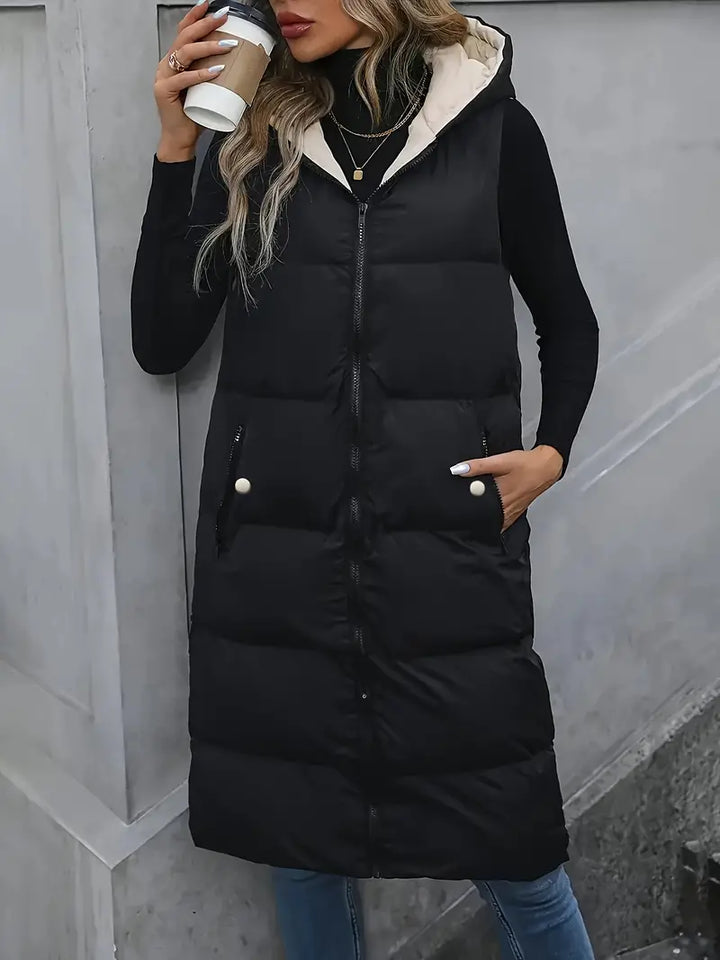 Mirla | Bekväm Zip Hoodie-Eva Jonsson
