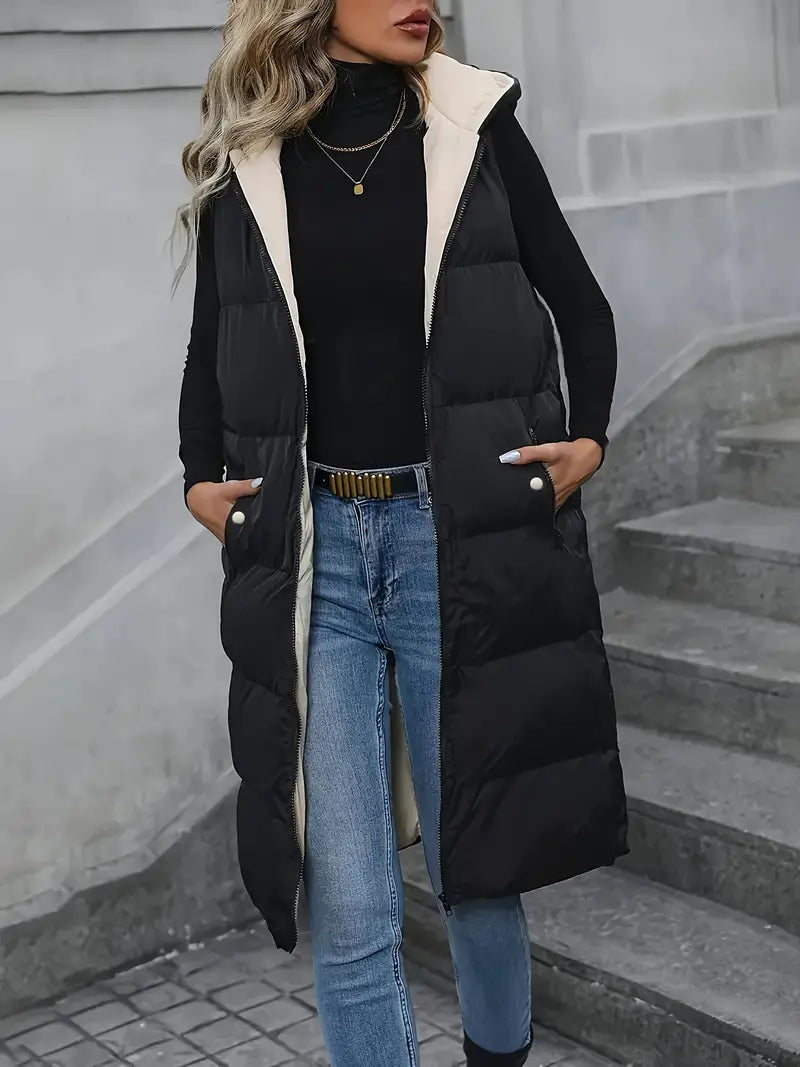 Mirla | Bekväm Zip Hoodie-Eva Jonsson