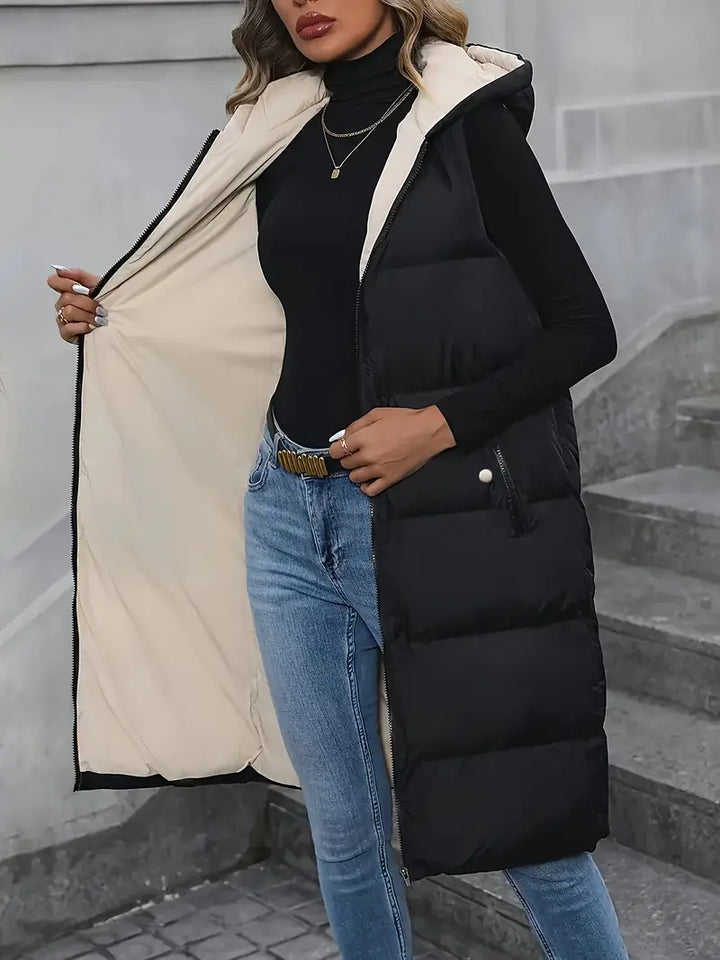 Mirla | Bekväm Zip Hoodie-Eva Jonsson