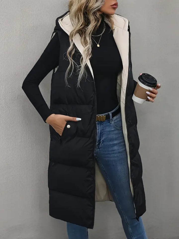 Mirla | Bekväm Zip Hoodie-Eva Jonsson