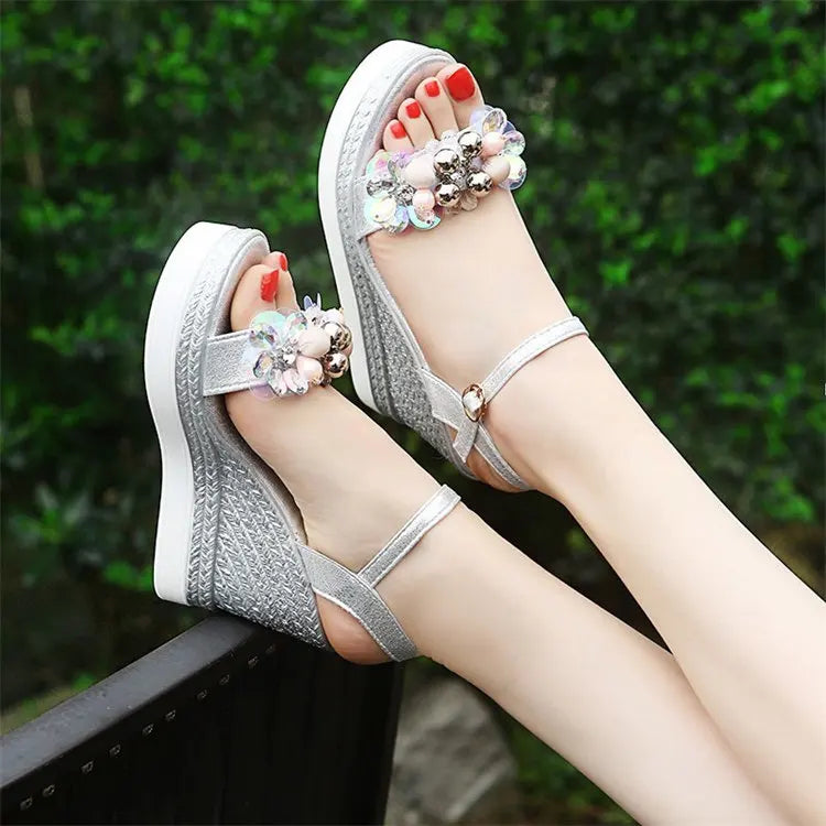 Mirla | Better Off That Way Wedges Sandaler-Eva Jonsson